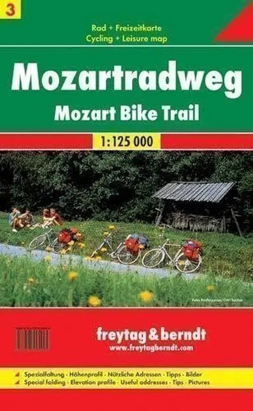 Mozart Radweg 1:125 000