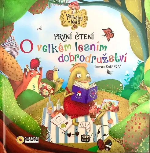 O velkém lesním dobrodružství - První čtení - Ana Serna Vara