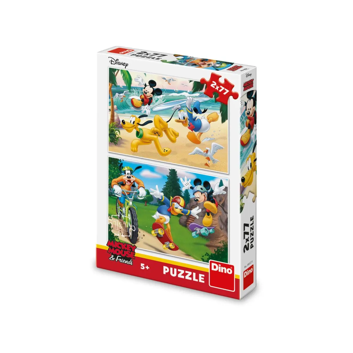 WD Mickey sportuje 2x77D
