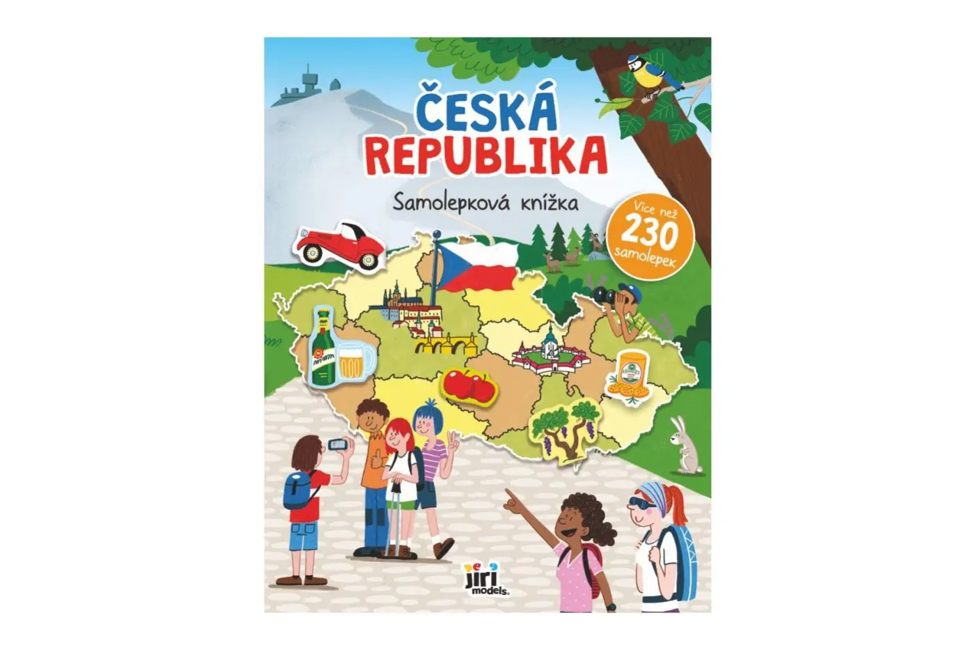 Česká republika - Velká samolepková knížka