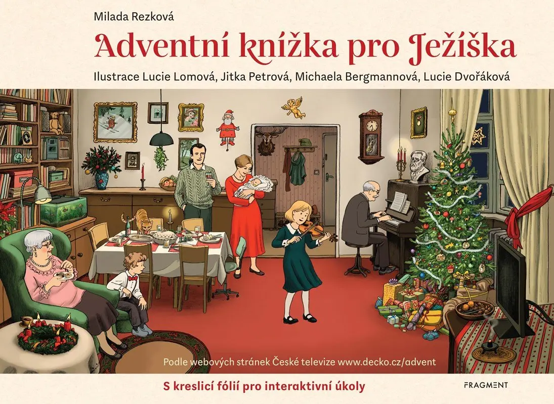 Adventní knížka pro Ježíška - Milada Rezková