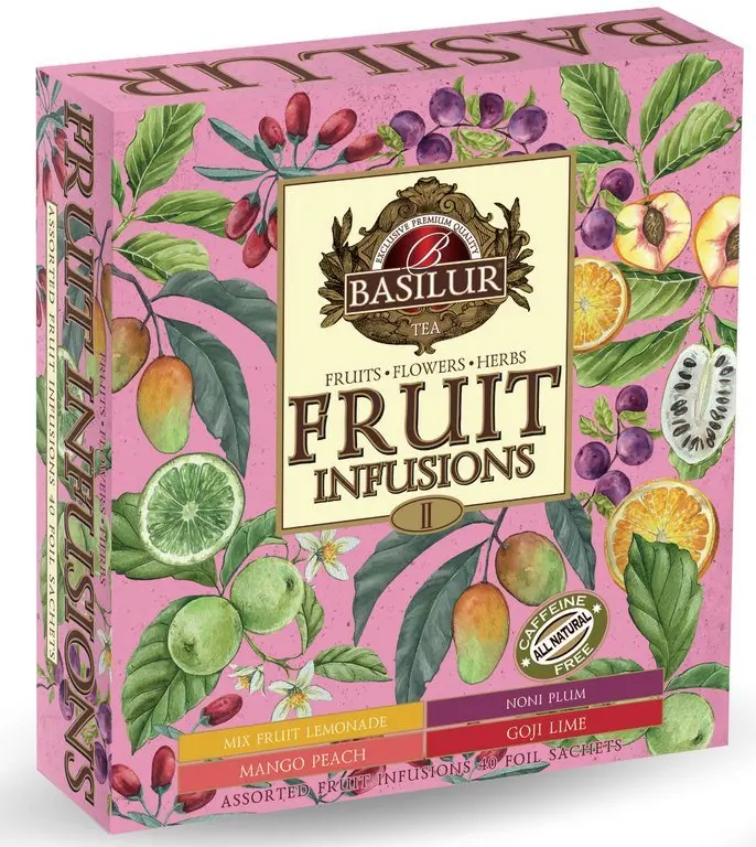 BASILUR Fruit Infusions Assorted Vol.II 40x2g