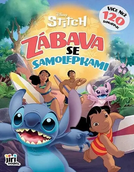 JIRI MODELS Zábava se samolepkami Lilo & Stitch