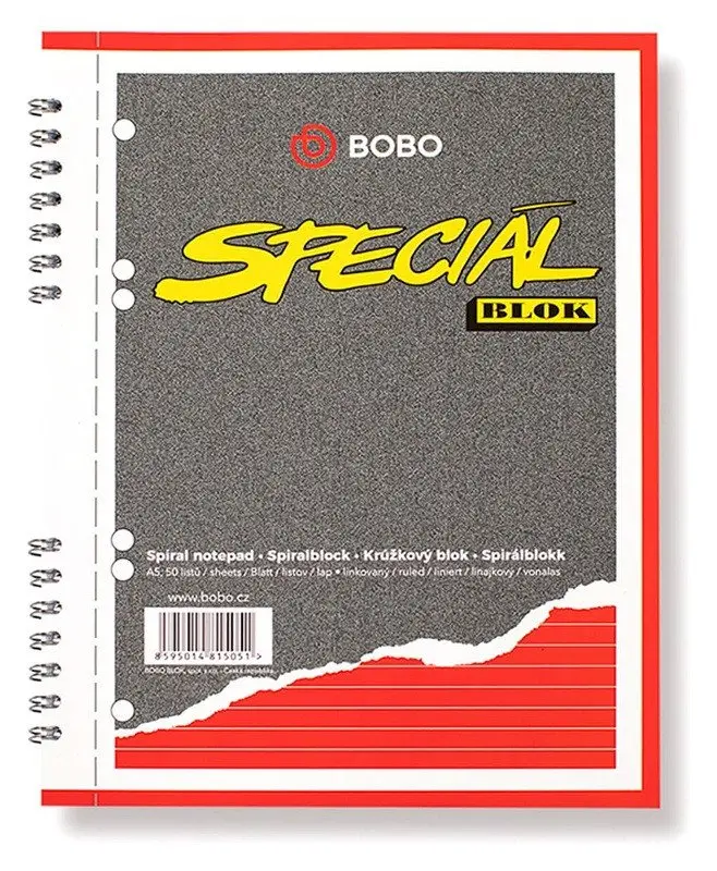Speciál blok A5, linka, 50 listů