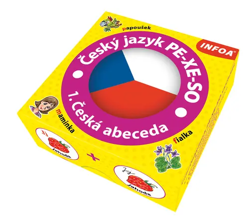 Český jazyk PE-XE-SO 1. Česká abeceda / Krabicová hra