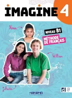 Imagine 4 Livre + DVDRom + didierfle.app - Cocton, Marie-Noelle