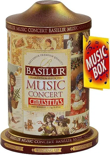 BASILUR Music Concert Christmas plech 100g