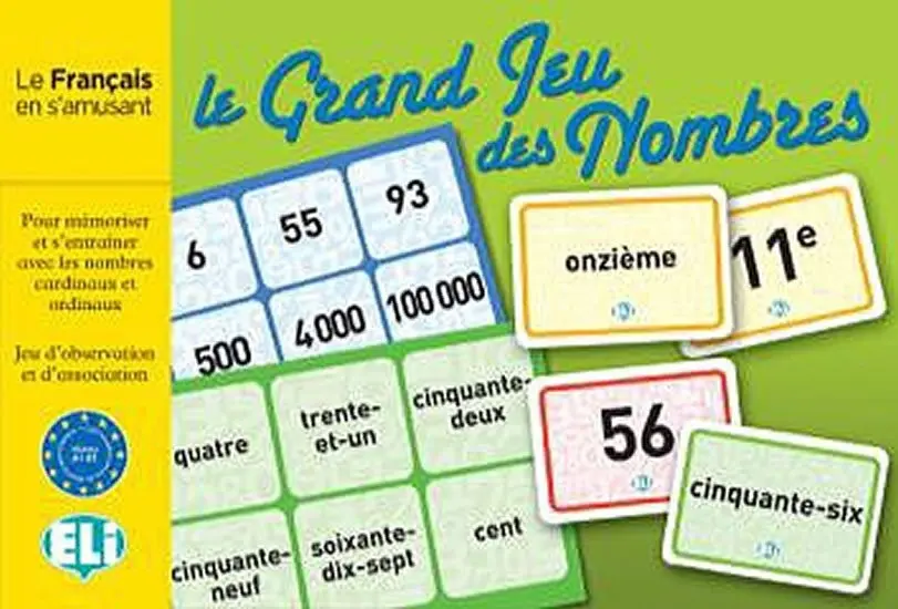 Le Francais en s´amusant: Le Grand Jeu des Nombres -  kolektiv autorů
