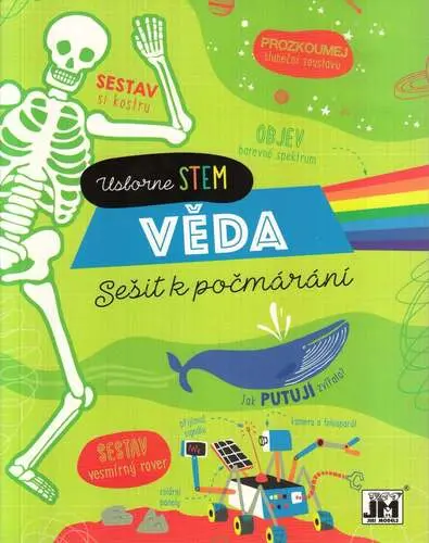 Věda - Sešit k počmárání