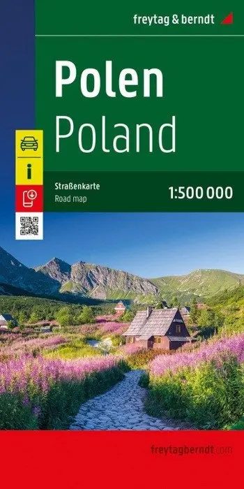 Polsko 1:500 000 / automapa - kniha z kategorie Mapy Európy