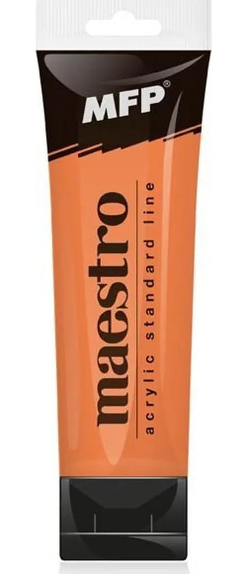 Akrylová barva MFP Maestro 75ml - apricot orange