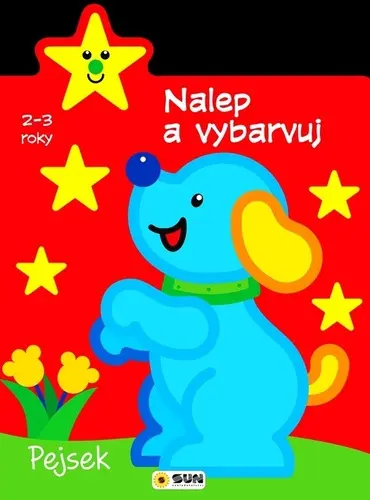 Nalep a vybarvuj - Pejsek (2 - 3 roky),Nalep a vybarvuj - Pejsek (2 - 3 roky) - kniha z kategorie Samolepky