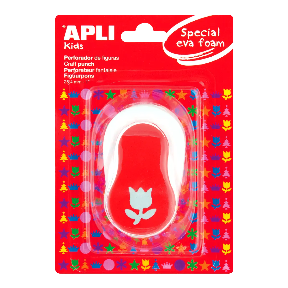 APLI děrovačka - motiv tulipán, na pěnovku