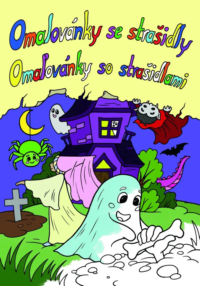 Omalovánky se strašidly - Jana Kalusová