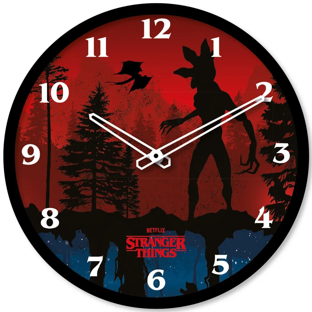 Nástěnné hodiny - Stranger Things 25 cm