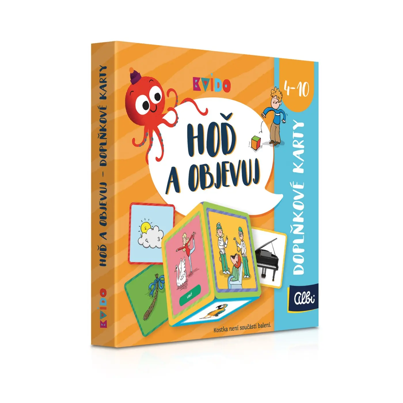 Kvído - Hoď a objevuj - Doplňkové karty