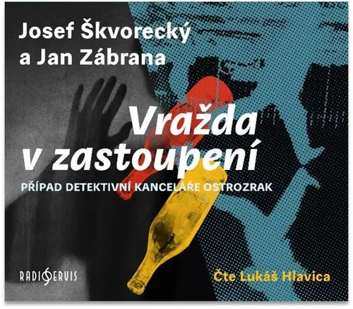 CD Vražda v zastoupení (Čte Lukáš Hlavica) (audiokniha) - Josef Škvorecký