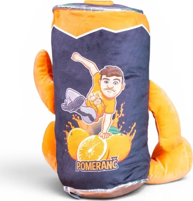 Tary Plyšák Drink Pomeranč 40cm