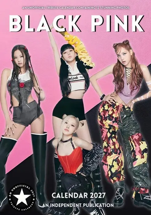 Kalendář 2027 - Blackpink A3