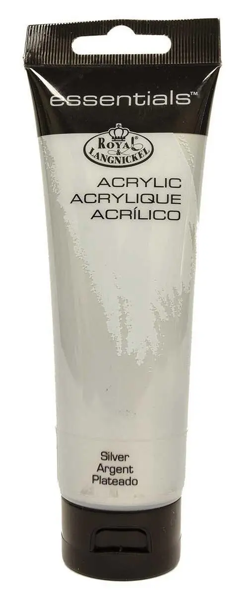 Royal & Langnickel Akrylová barva 120ml SILVER