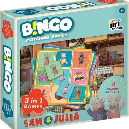 Bingo Dům myšek Sam a Julie | Neuveden