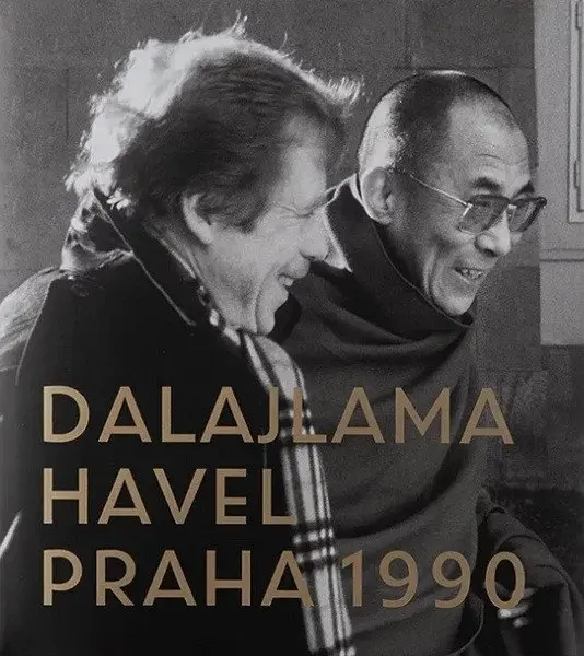 Dalajlama - Havel - Praha 1990 - Saša Neuman