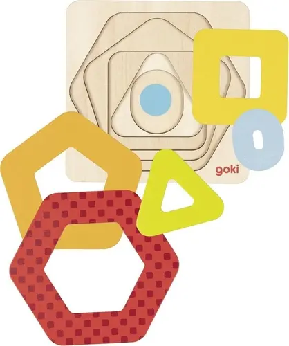 Geometrické tvary - puzzle z kategorie Maxi dieliky