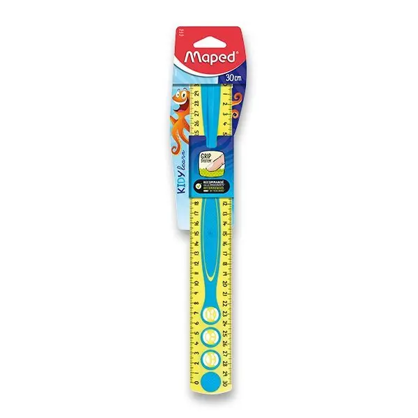 Pravítko MAPED Kidy Learn Grip 30 cm - mix barev