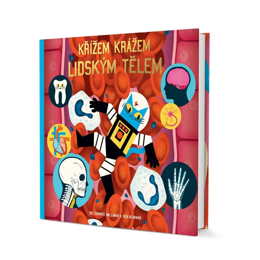 Profesor Astrokocour: Křížem krážem lidským tělem - Dominic Walliman