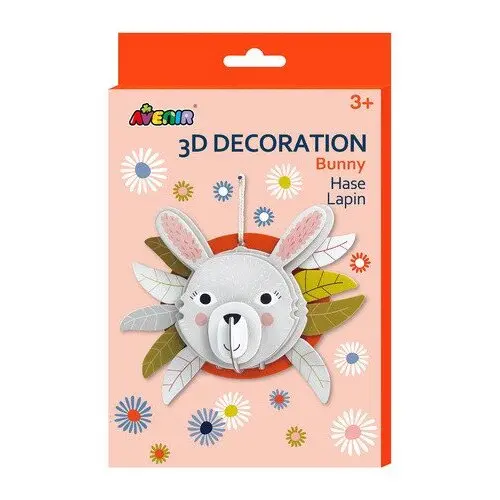 Avenir 3D dekorace na zeď - Králík