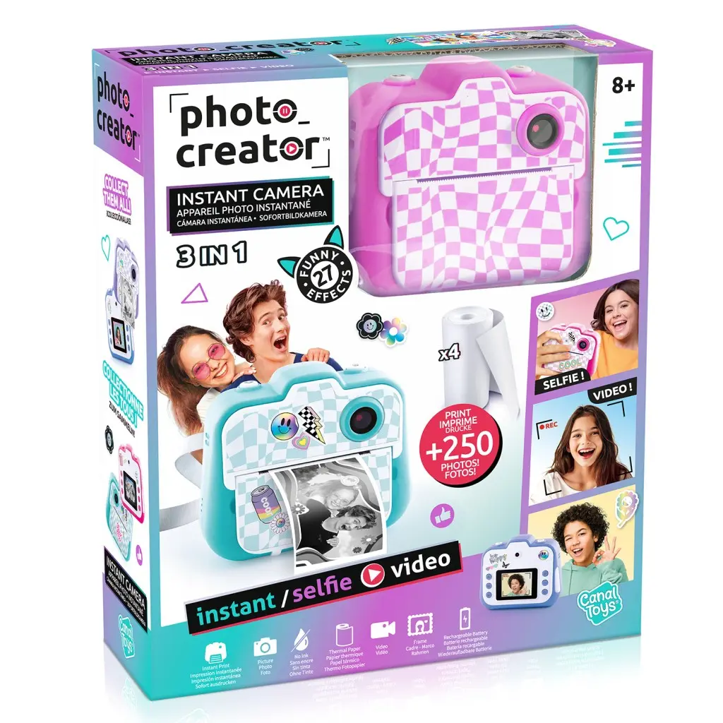 Creator Instantní Fotoaparát Růžový - EPEE