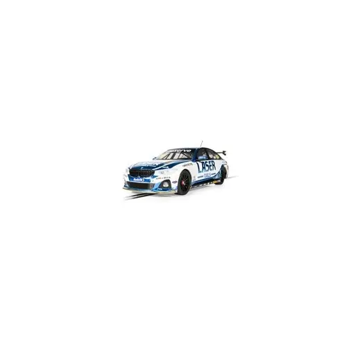 Autíčko Touring SCALEXTRIC C4526 - BMW 330e NGTC - Laser Tools - Jake Hill 2023 (1:32)