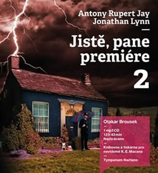 Jistě, pane premiére 2. (audiokniha) - Jonathan Lynn