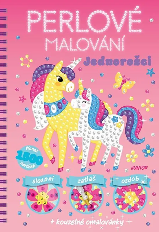 Jednorožci - Perlové malování - kolektiv autorů