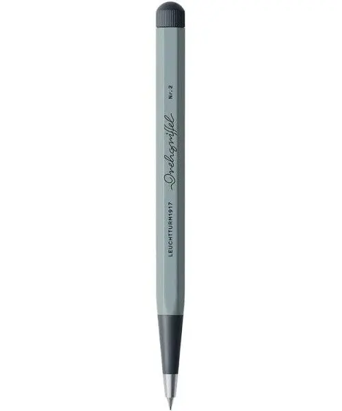 Drehgriffel Nr. 1 - Gel pen with black Indigo, Dove