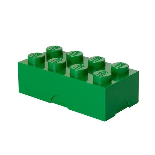 Svačinový box LEGO® - tmavě zelený