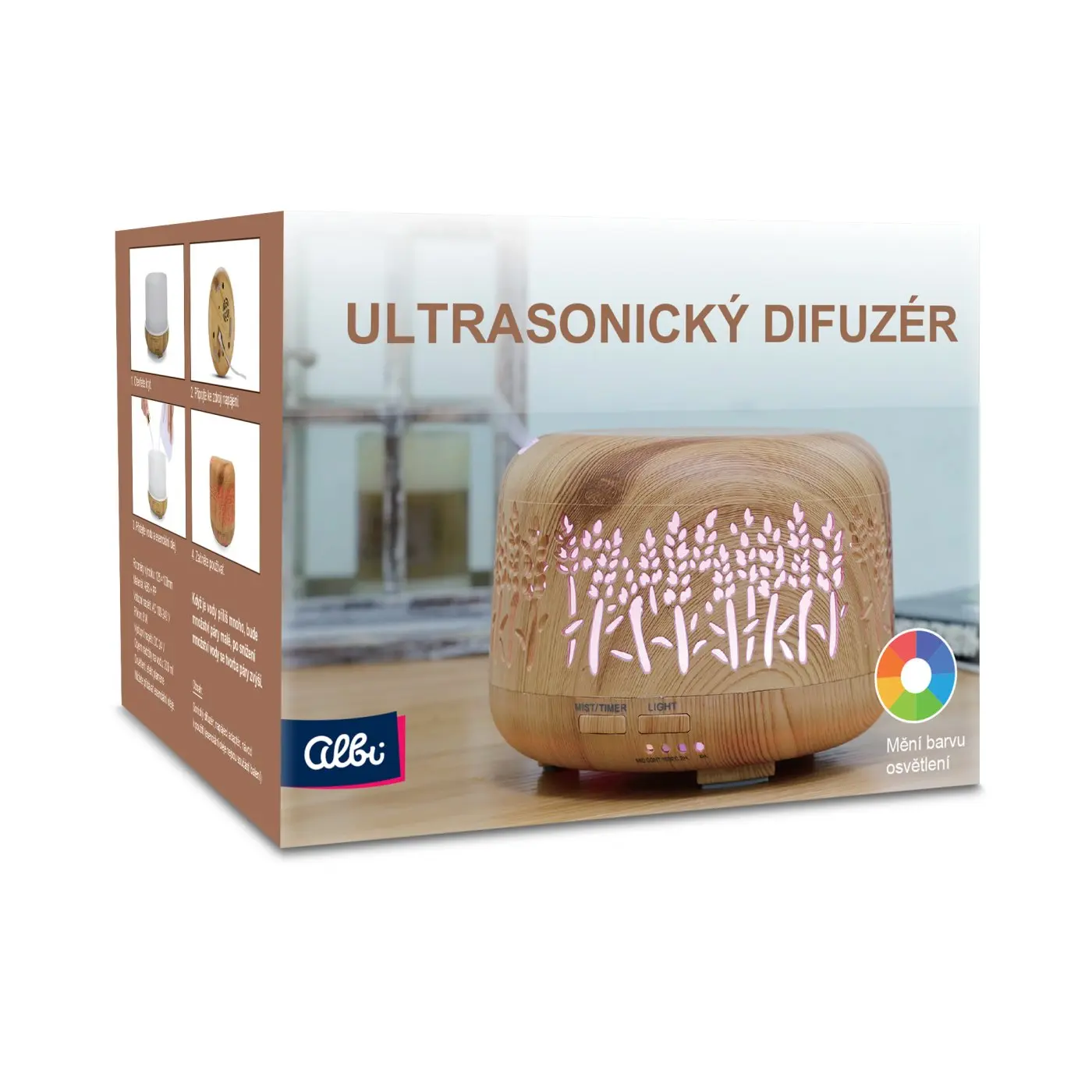 Sonický difuzér Standard - Levandule - Albi