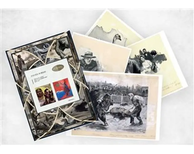 Zdeněk Burian Portfolio 1 : Odkaz Posledního Inky (formát A3) -  Zdeněk Burian