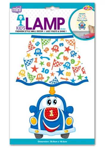 Dětská lampička na zeď - Autíčko
