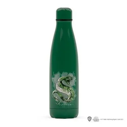 Harry Potter Nerezová láhev na pití 500 ml na teplé a studené nápoje - Zmijozel