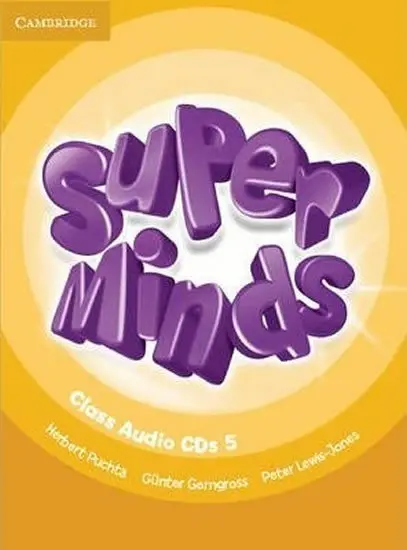 Super Minds Level 5: Class CDs (4) - audiokniha z kategorie Jazykové učebnice a slovníky
