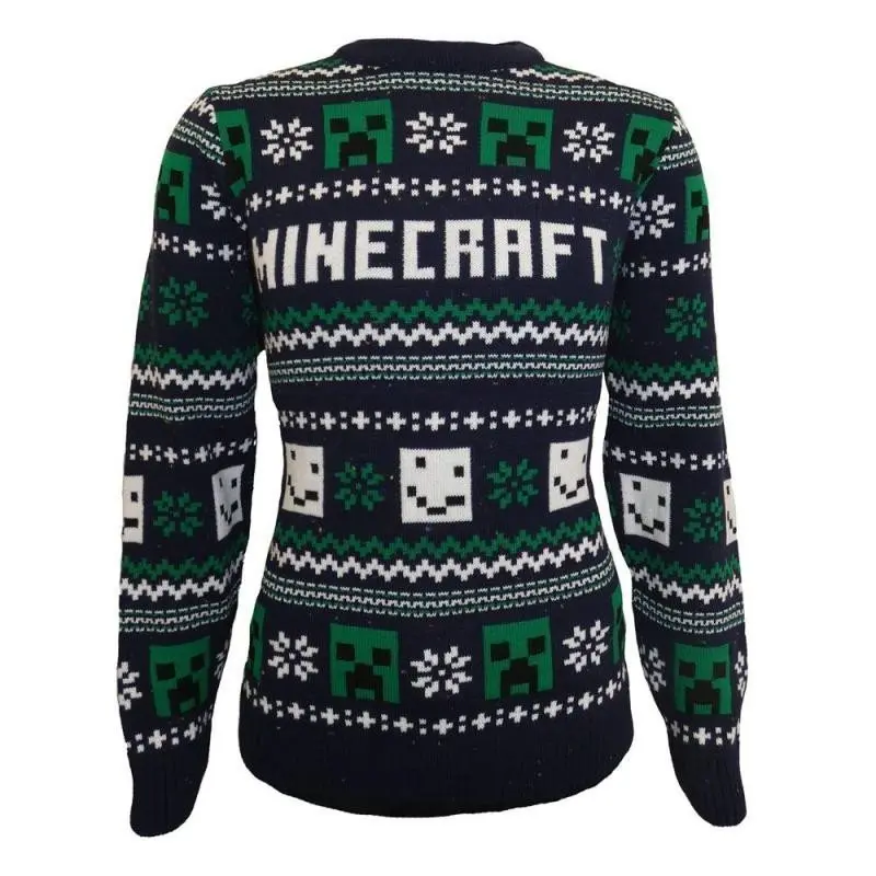 Minecraft vánoční svetr - Jumper Pattern (velikost L)