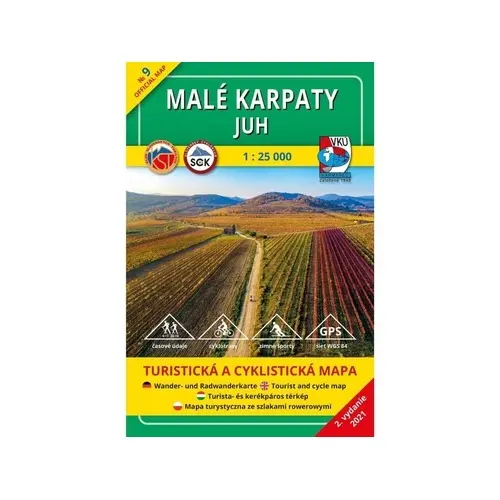 TM 9 Malé Karpaty Juh  1: 25 000