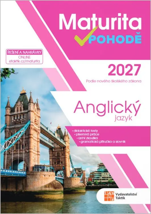 Maturita v pohodě - Anglický jazyk 2027