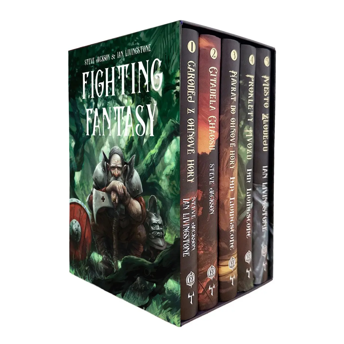 Fighting fantasy BOX 1-5 (gamebook) | JACKSON, Steve, LIVINGSTONE, Ian