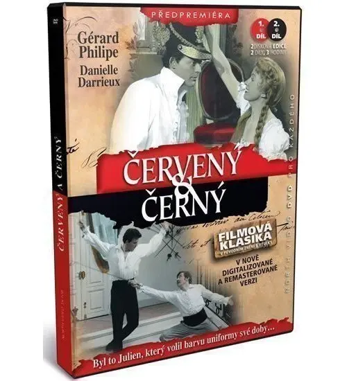 Červený a černý - kolekce 2 DVD - Stendhal