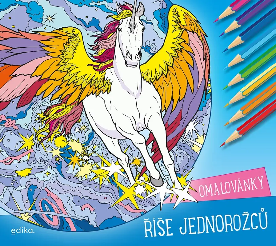 Říše jednorožců - Omalovánky - Atila Vörös