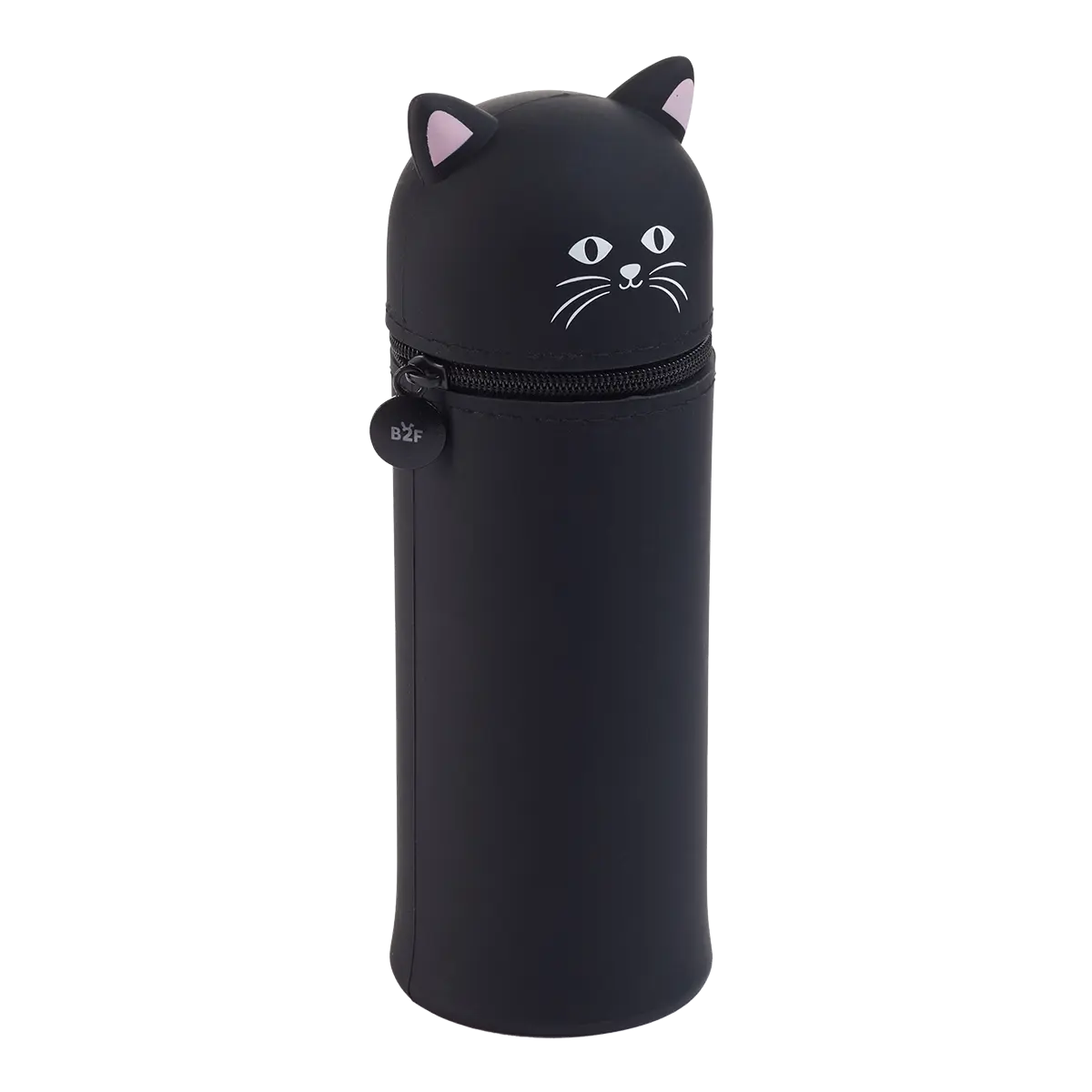 Miquelrius B2F - penál se zipem Little Pets, kočka, černý