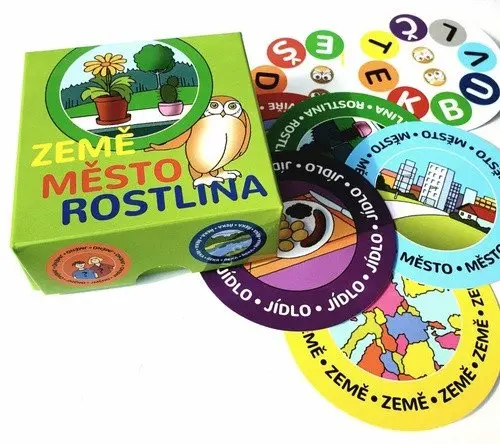 Země, město, rostlina... - hra z kategorie Vzdelávacie hry