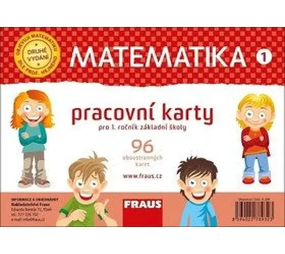 Matematika 1 - Pracovní karty pro 1. ročník ZŠ - Jitka Michnová